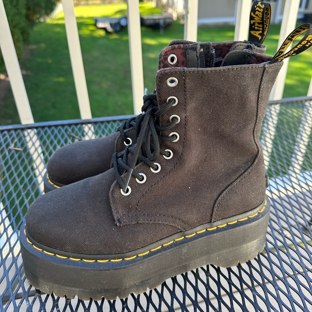 Doc Martens platform collab with x-girl.